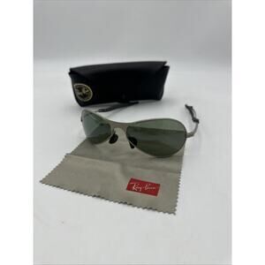 VINTAGE B&L RAY-BAN SILVER G15 UV SLEEK AIR BOSS ORBS SPORT WRAPS SUNGLASSES
